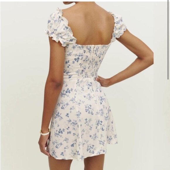 Reformation Pacey Dress Short Mini Dress Size 4 - Picture 8 of 10